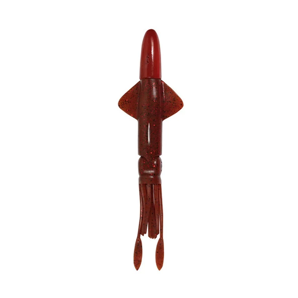 Ryuji Calamari 20cm 200gr Kalamar Silikon Yem Renk : Brown
