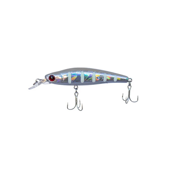 Ryuji Bubble Bait 8cm 12gr Maket Yem Renk : Zebra Glow
