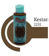 Rich Multi Surface Akrilik Boya 120ml 2232 Kestane ürün görseli 1