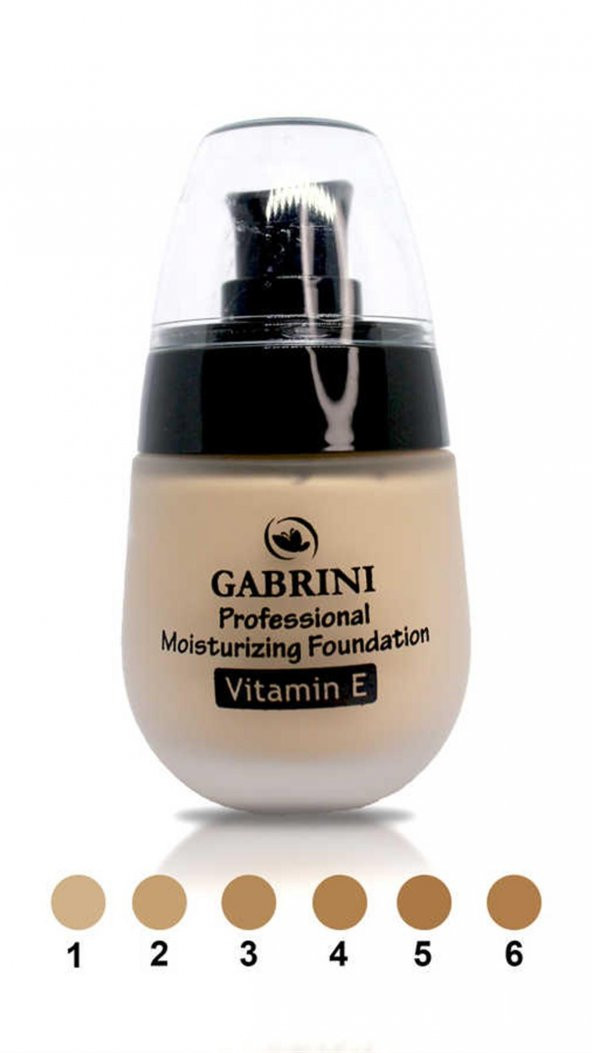 Gabrini Professional Moisturizing Foundation Vitamin E 01