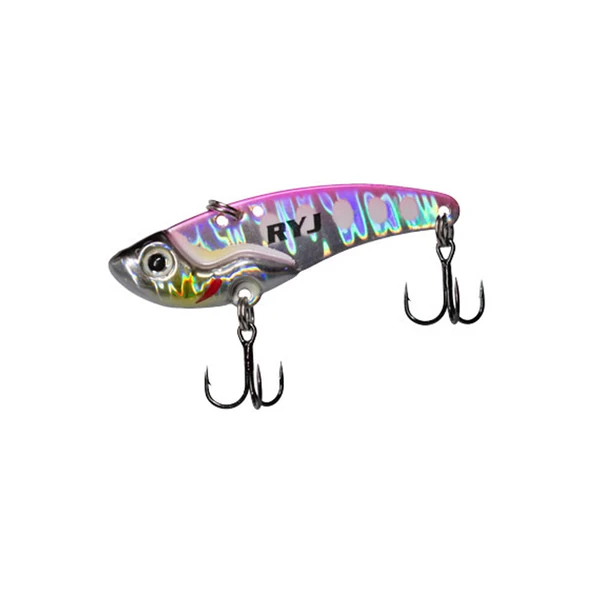 Ryuji Mirror Vib 3,5cm 4gr Vibrasyon Yem Renk : Pink Point Glow