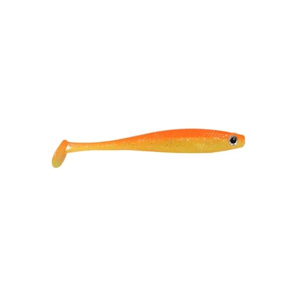 Ryuji Mister Shad 10cm 7gr Tekli Silikon Yem Renk : Orange Yellow UV ürün görseli 1