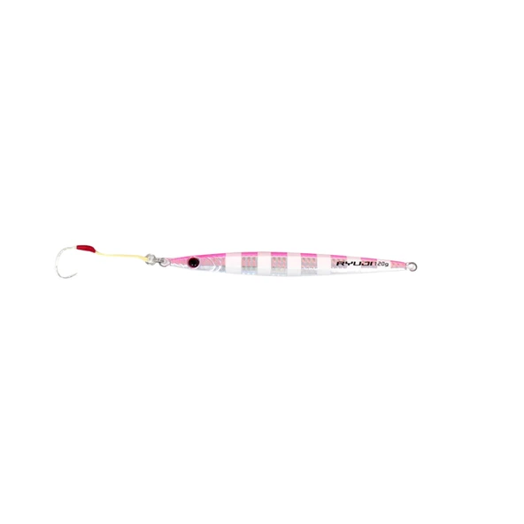 Ryuji Slim Jig 160gr Jig Yem Renk : Pink Zebra Glow