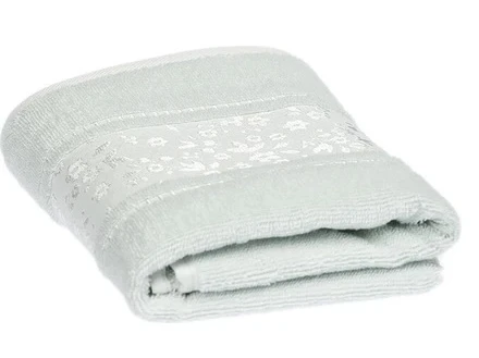 Özdilek 1 Adet Pamuklu El-Yüz Havlusu (50x80)-Camellia su Yeşili