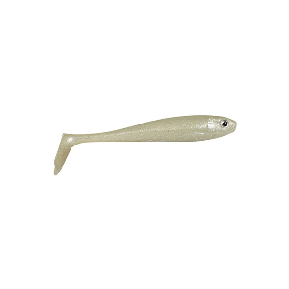 Ryuji Panic Shad 9cm 5,5gr Tekli Silikon Yem Renk : Pearl White Glow