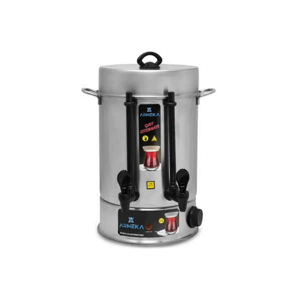 Armeka Çay Makinesi Çaymatik 40 Bardak Çay Makinesi - Çay Otomatı - Semaver