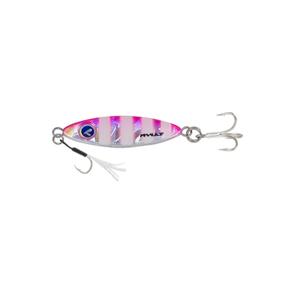Ryuji Zuby 2,5cm 3gr Jig Yem Renk : Pink Zebra Glow