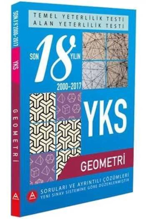 A Yayınları Yks 18 Yıl Geometri Çıkmış Sorular Klp