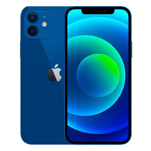 APPLE IPHONE 12 BLUE 128GB YENILENMIS B KALITE (12 AY GARANTILI) ürün görseli 1