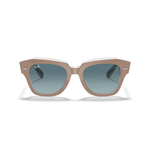 Rb 2186 12973m 49 Ray-ban State Street Güneş Gözlüğü Siyah - 6