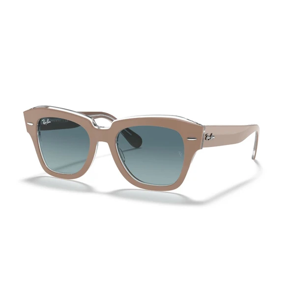 Rb 2186 12973m 49 Ray-ban State Street Güneş Gözlüğü Siyah - 2