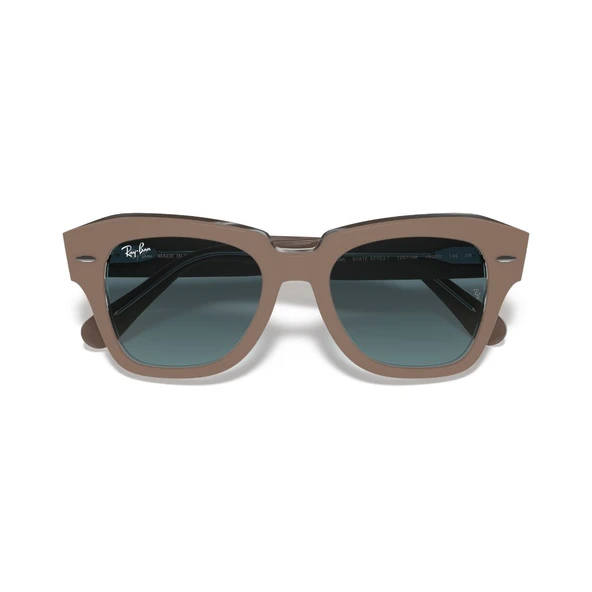 Rb 2186 12973m 49 Ray-ban State Street Güneş Gözlüğü Siyah - 7