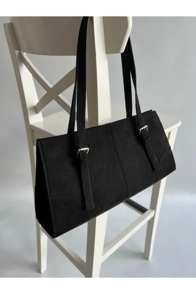 Venüs Model Siyah El Ve Kadın Omuz Çantası - 2