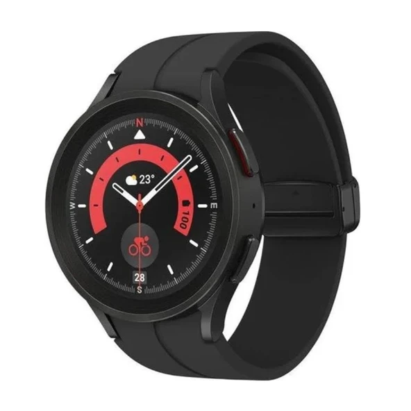 Samsung Watch 5 Pro 45Mm Black Titanium R920 Yenilenmiş B Kalite (12 Ay Garantili)