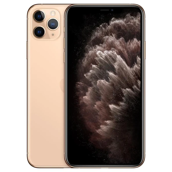 iPhone 11 Pro Max Gold 64GB Yenilenmiş B Kalite (12 Ay Garantili) ürün görseli 1