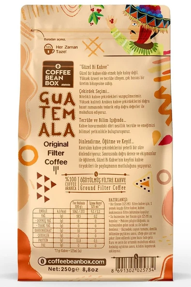 Guatemala Filtre Kahve 250 gr - 2