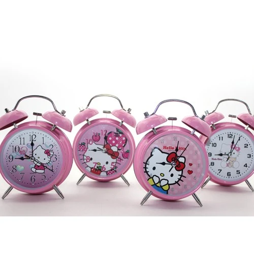 Kuromi, Hello Kitty, Mickey Mouse Masa Üstü Çalar Saat - Resim 3