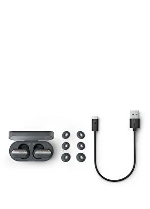 Philips TAT6908BK ANC Pro IPX4 BT 5.3 Uygulama Destekli Gri True  Bluetooth Kulakl - Resim 2