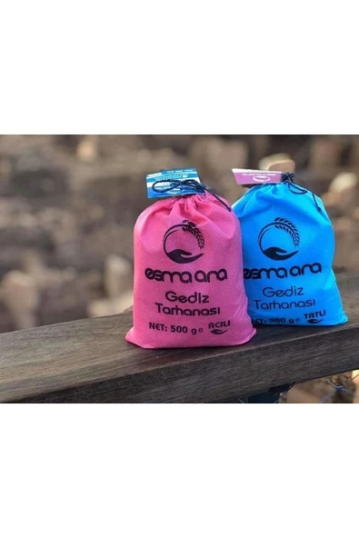 Katkısız %100 Organik Doğal Gediz Tarhanası 500 gr Acılı - 3