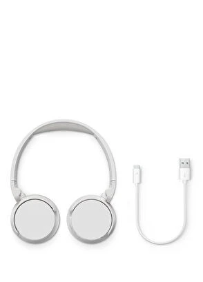 Philips TAH3209WT Beyaz Kulak Üstü Bluetooth Kulaklık - Resim 5