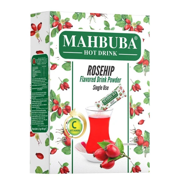 Mahbuba Tek İçimlik Kuşburnu Aromalı Oralet Çayı 240x1,5gr - 2