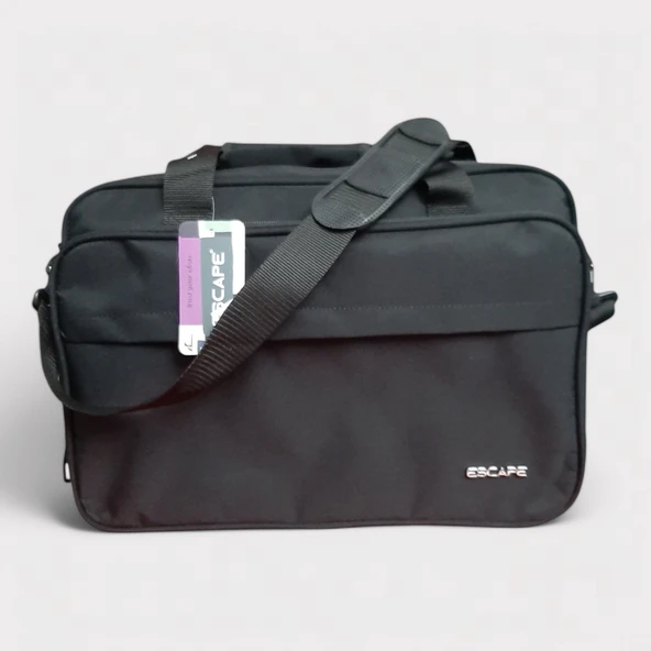 Escape 814 Siyah 13" Laptop Evrak Çantası Gvn-0111 - 2