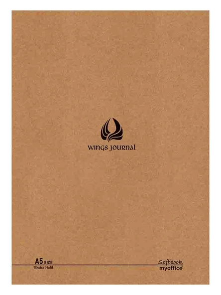 Wings Journal 4’lü Defter Seti A6 Çizgili 72 Sayfa 10,5x14,5 cm - 2