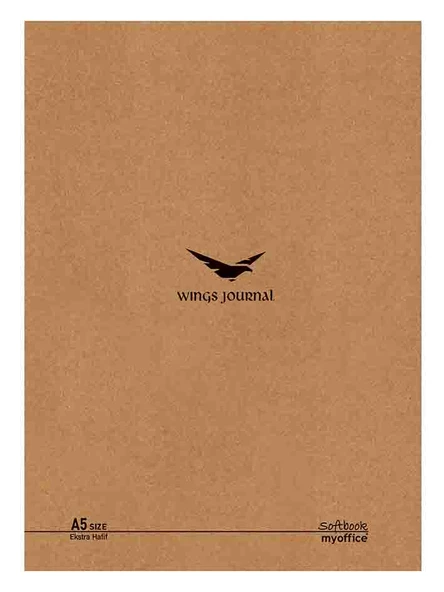 Wings Journal 4’lü Defter Seti A6 Çizgili 72 Sayfa 10,5x14,5 cm - 3