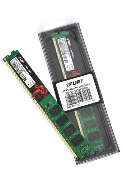 Fury E-Sport 8 GB DDR3 1600 MHz CL11 Masaüstü Ram - 2