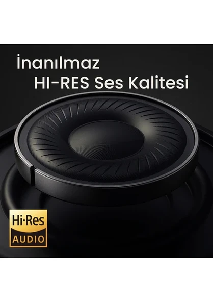 Anker SoundCore Life Q30 Siyah Kulak Üstü Bluetooth Kulaklık - 4