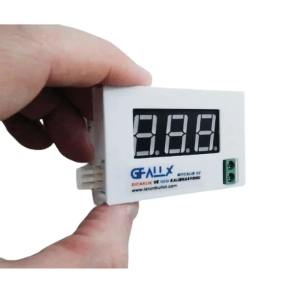 Gfallx V2 Mycalib Kalibrasyon Cihazı | Kuluçka Isı, Sıcaklık ve Nem Ölçer | Yerli Ürün
