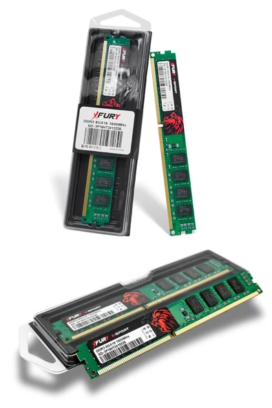 FURY E-sport Ddr3 16gb 1600mhz Masaüstü Ram Bellek 2x8gb - 5
