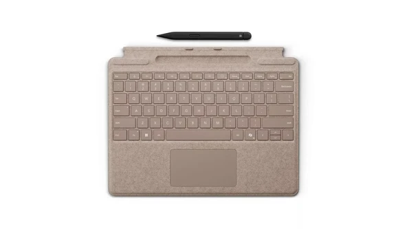 Microsoft Surface Pro Keyboard with Slim Pen2 - Dune İngilizce Klavye  8X6-00145 1 Yıl Garanti