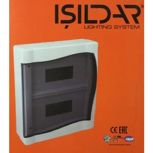 Işıldar - Sıva Üstü 16'lı Sigorta/Otomat Kutusu 24 000 001 610 2020