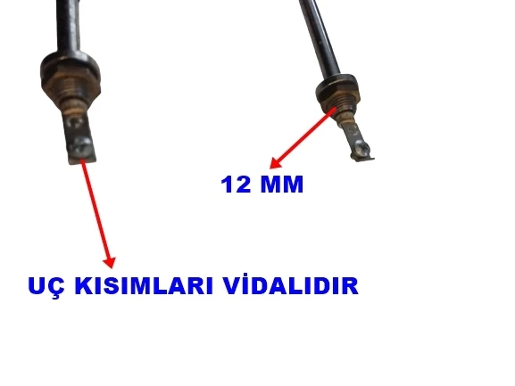 ENDER Benmari 80cm 2500w Rekorlu Düz Rezistans 220V 8.5? Cr-Ni - 2