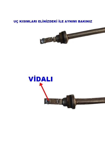 ENDER Benmari 90cm 2500w Rekorlu Düz Rezistans 220V 8.5? Cr-Ni - 2