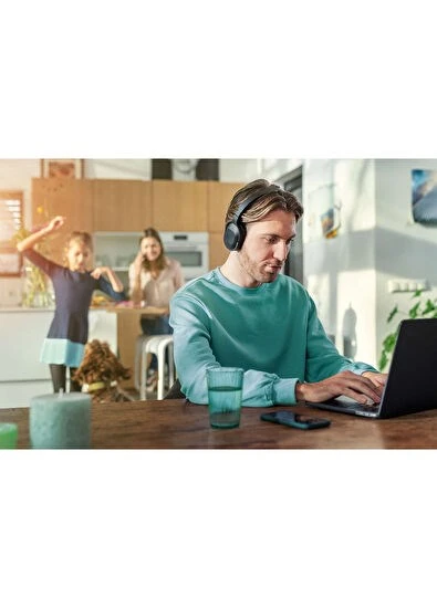 Philips TAH6506BK BT ANC Siyah Kulak Üstü Kulaklık - Resim 5