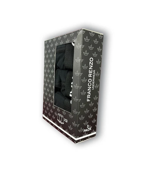 Erkek 3'lı Lüx Kutulu Pamuklu Ve Likralı Boxer - 2