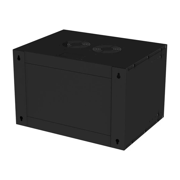 S-link SL-U9 Soho Rack Kabin W530mm D400mm Siyah - 3
