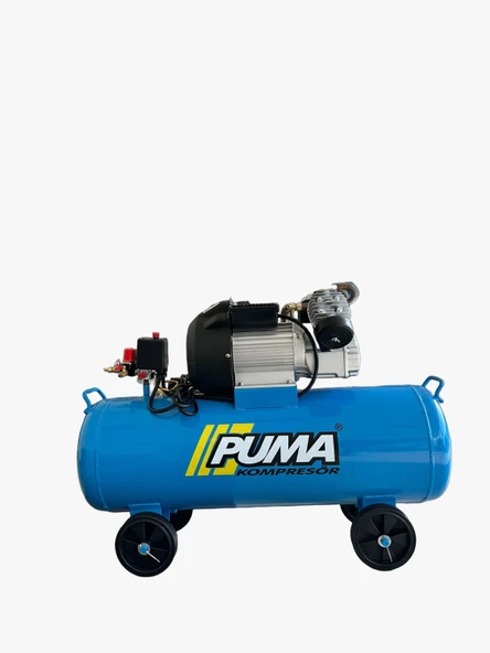 PİSTONLU KOMPRESÖR - 80 Lt - 3 HP - 8 Bar - Hava Üretimi: 400 Lt/dk. - 220 Volt - 4