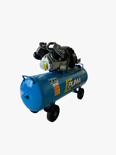 PİSTONLU KOMPRESÖR - 80 Lt - 3 HP - 8 Bar - Hava Üretimi: 400 Lt/dk. - 220 Volt - 2