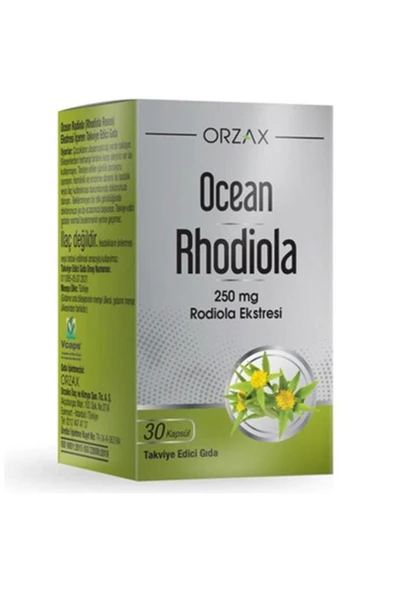 Ocean Rhodiola 250 mg 30 Kapsül