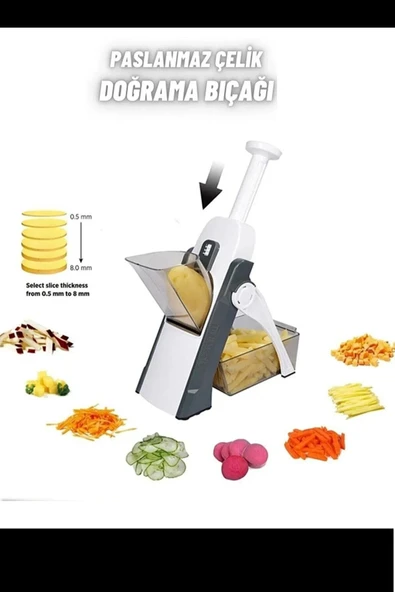 Kitchenmate 15371 Brava Spring Slicer - 6