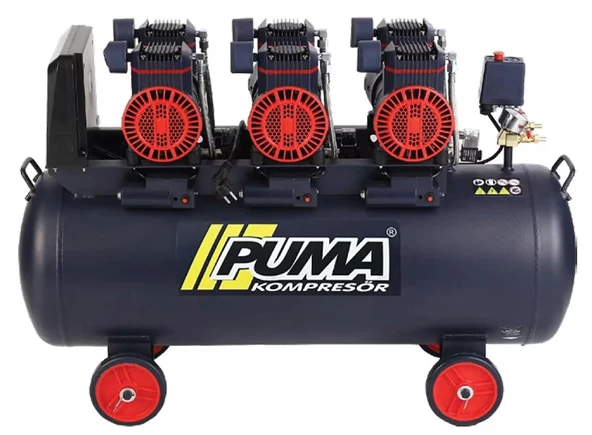 Puma 100 Lt Yüksek Verimli Kompresör (Yağsız 6 Hp) - 2