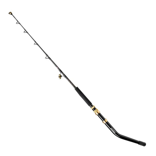 Penn Squall II Trolling Casting Eğri Sap Olta Kamışı  Standart 168CM - 60-130LBS