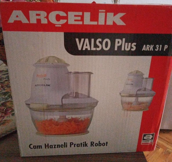 ARÇELİK VALSO PLUS ARK 31P CAM HAZNELİ PRATİK ROBOT