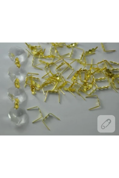 ABOOWE Avize Bağlantı Aparatı Papyon Altın 20 Adet 1 Paket - 4