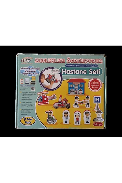 AKAR OYUNCAK Konuşan Meslekleri Öğreniyorum Hastane Seti