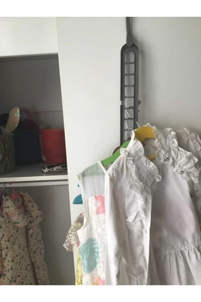 ABOOWE Çok Fonksiyonlu Sihirli Askı 3 Adet - Resim 3