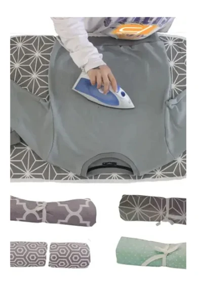 ABOOWE Taşınabilir Katlanabilir Ütü Matı Seyahat Ütü Altlığı 60 x 90 cm - 2